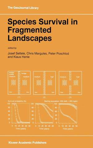 Species Survival in Fragmented Landscapes de J. Settele