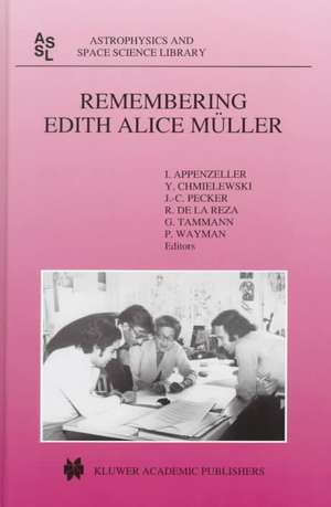 Remembering Edith Alice Müller de Immo Appenzeller