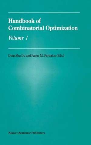 Handbook of Combinatorial Optimization de Ding-Zhu Du