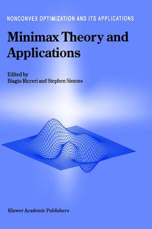 Minimax Theory and Applications de Biagio Ricceri