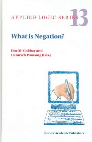 What is Negation? de Dov M. Gabbay