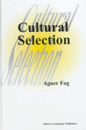 Cultural Selection de A. Fog