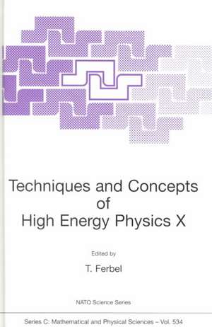 Techniques and Concepts of High Energy Physics X de Thomas Ferbel