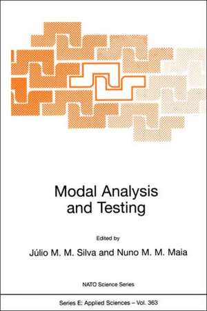 Modal Analysis and Testing de Júlio M. Montalvão e Silva