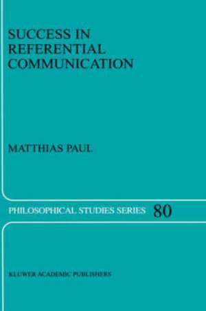 Success in Referential Communication de M. Paul