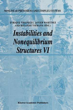 Instabilities and Nonequilibrium Structures VI de E. Tirapegui