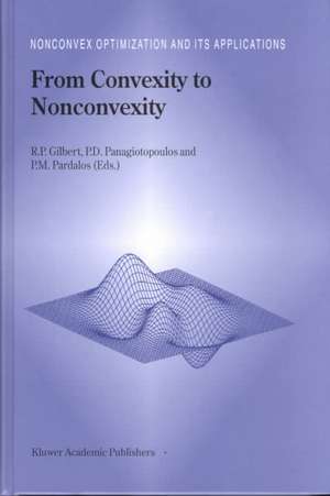 From Convexity to Nonconvexity de R.P. Gilbert