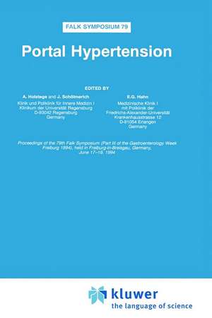 Portal Hypertension de A. Holstege