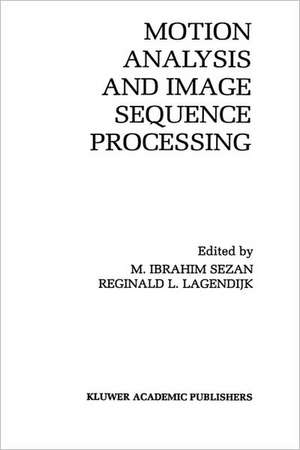 Motion Analysis and Image Sequence Processing de M. Ibrahim Sezan