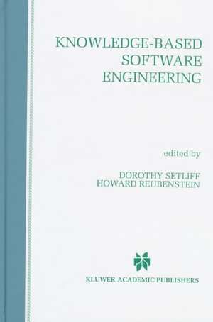 Knowledge-Based Software Engineering de Dorothy E. Setliff