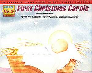 First Christmas Carols: Pre-Reading Piano Solos in Five-Finger Patterns de Pinto Octavio