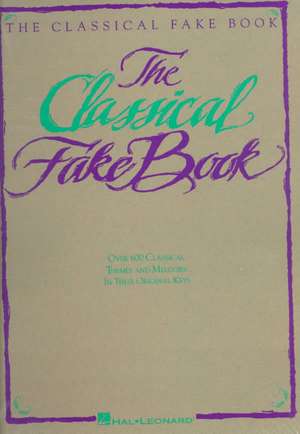 Classical Fake Book