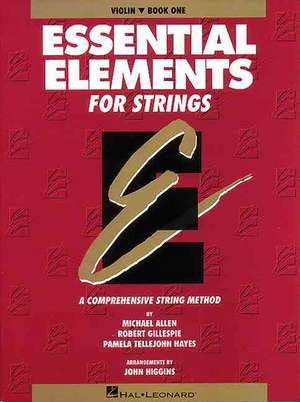 Essential Elements for Strings - Book 1 (Original Series): Violin de Michael Allen