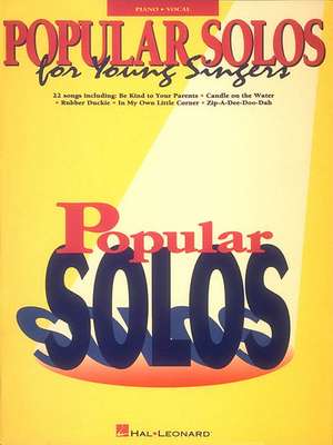 Popular Solos for Young Singers de Lloyd Webber Andrew