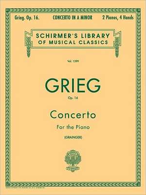 Concerto in a Minor, Op. 16 de Edvard Grieg