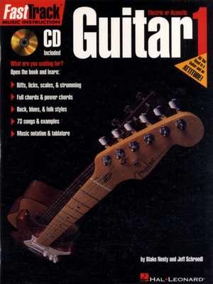 Fasttrack Guitar Method - Book 1 de Jeff Schroedl