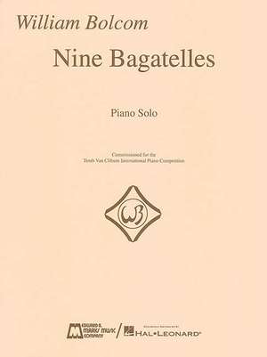 Nine Bagatelles: Piano Solo de William Bolcom