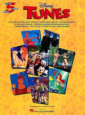 Disney Tunes: Five-Finger Piano de Hal Leonard Publishing Corporation