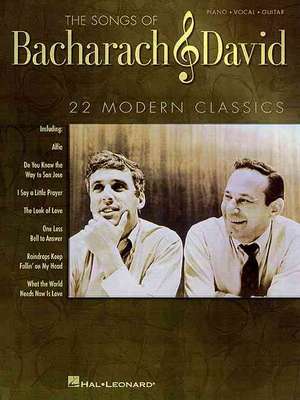 The Songs of Bacharach and David de Hal Leonard Publishing Corporation