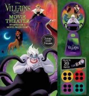 Disney Villains: Movie Theater Storybook & Movie Projector de Dienesa Le