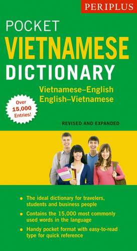 Periplus Pocket Vietnamese Dictionary: Vietnamese-English English-Vietnamese (Revised and Expanded Edition) de Phan Van Giuong