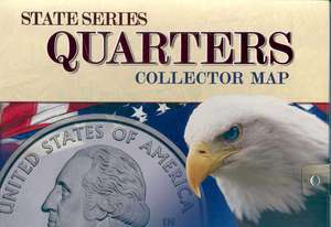 State Series Quarter Collector Map de Whitman Publishing