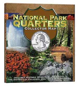 National Park Quarters Collector Map de Whitman Publishing