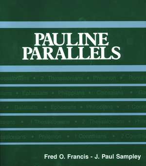 Pauline Parallels Paper Ed de Fred O. Francis