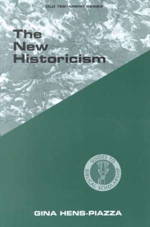 New Historicism: Of Words de Gina Hens-Piazza