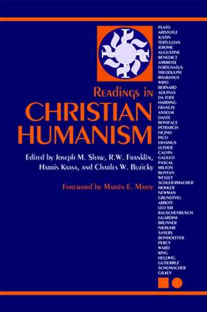 Readings in Christian Humanism: A Fortress Introduction de Et Al Shaw