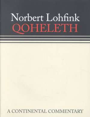 Qoheleth de Norbert Lohfink