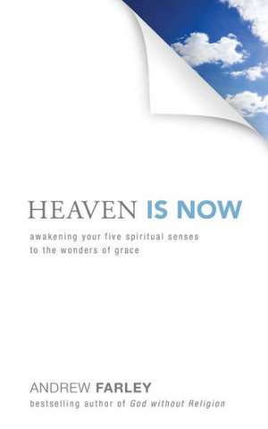 Heaven Is Now – Awakening Your Five Spiritual Senses to the Wonders of Grace de Andrew Farley