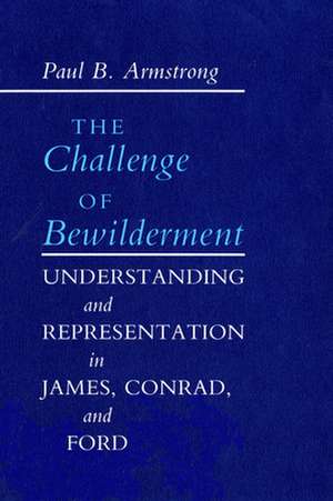 The Challenge of Bewilderment – Understanding and Representation in James, Conrad, and Ford de Paul B. Armstrong