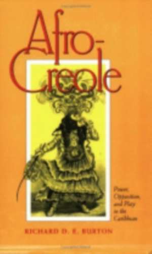 Afro–Creole – Power, Opposition, and Play in the Caribbean de Richard D. E. Burton