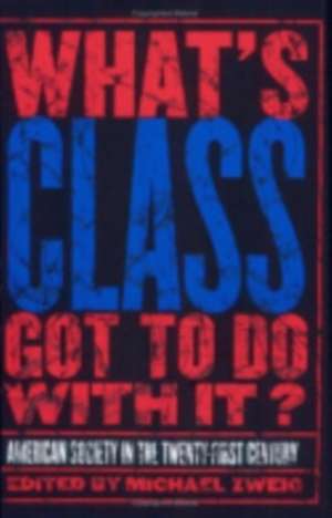 What`s Class Got to Do with It? – American Society in the Twenty–first Century de Michael Zweig