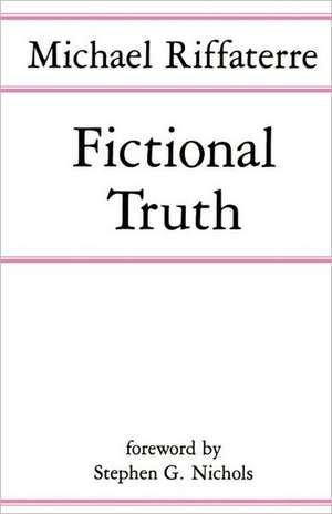 Fictional Truth de Riffaterre