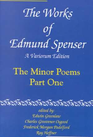 The Works of Edmund Spenser V 7 de Spenser