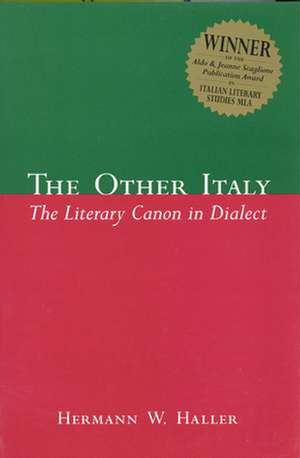 Other Italy the Literary Canon de Hermann W. Haller