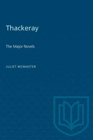 Thackeray de Juliet McMaster