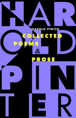 Harold Pinter de Harold Printer