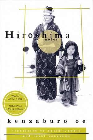 Hiroshima Notes de Kenzaburo Oe