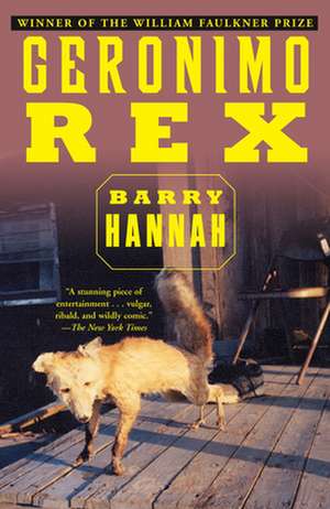 Geronimo Rex de Barry Hannah