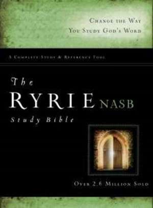 Ryrie Study Bible-NASB de Charles C. Ryrie