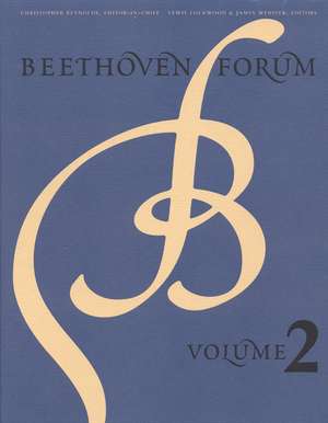 Beethoven Forum, Volume 2 de Beethoven Forum