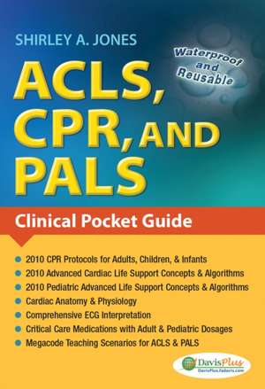 ACLS, CPR, and PALS de Shirley AMS Ed Jones