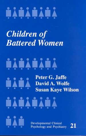 Children of Battered Women de Peter G. Jaffe