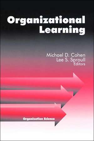 Organizational Learning de Michael D. Cohen