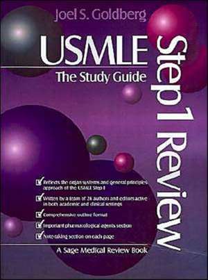 USMLE Step 1 Review: The Study Guide de Joel Goldberg