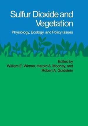 Sulfur Dioxide and Vegetation: Physiology, Ecology, and Policy Issues de William Winner