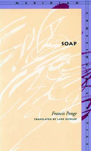 Soap de Francis Ponge